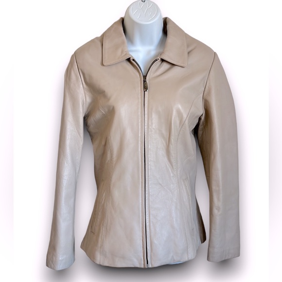 james & john Jackets & Blazers - James & John Italian Leather Jacket